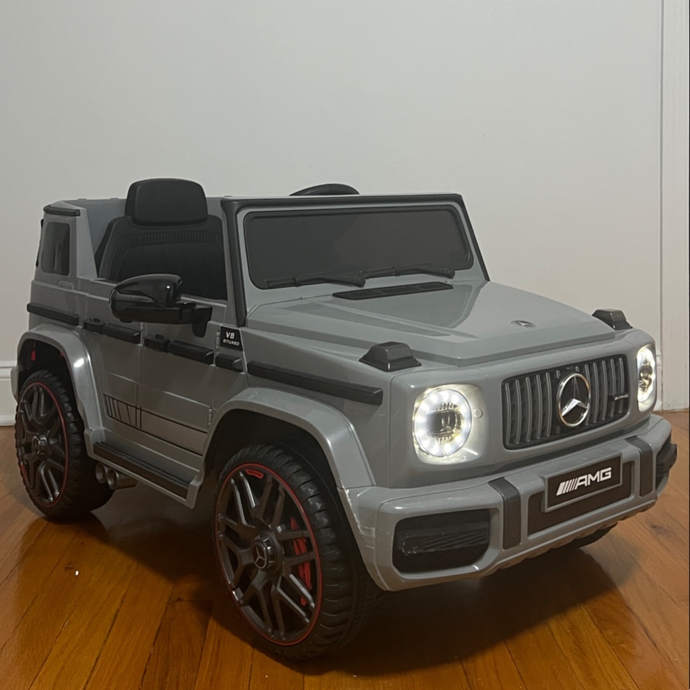 Mercedes-Benz AMG Kids Ride-On Car - Gray
